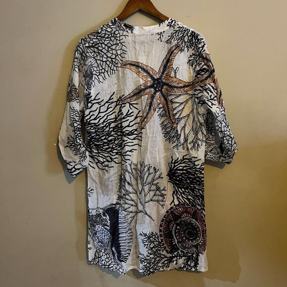 NEW - 100% Cotton Beach Cover/Tunic - Picture 4 of 4